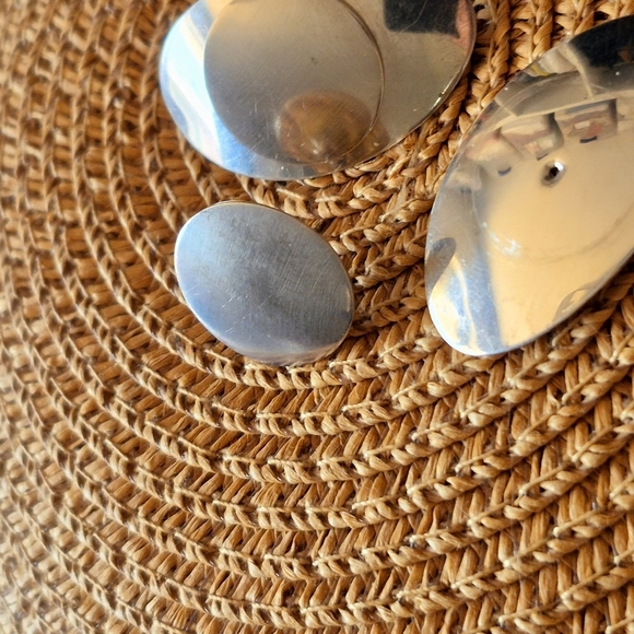 925 Sterling Silver BIRKS 2 IN ONE EARRINGS - Picture 7 of 16